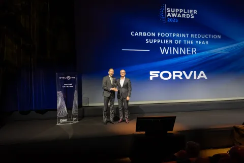 FORVIA recognized as “Carbon Footprint reduction Supplier of the Year” by Stellantis